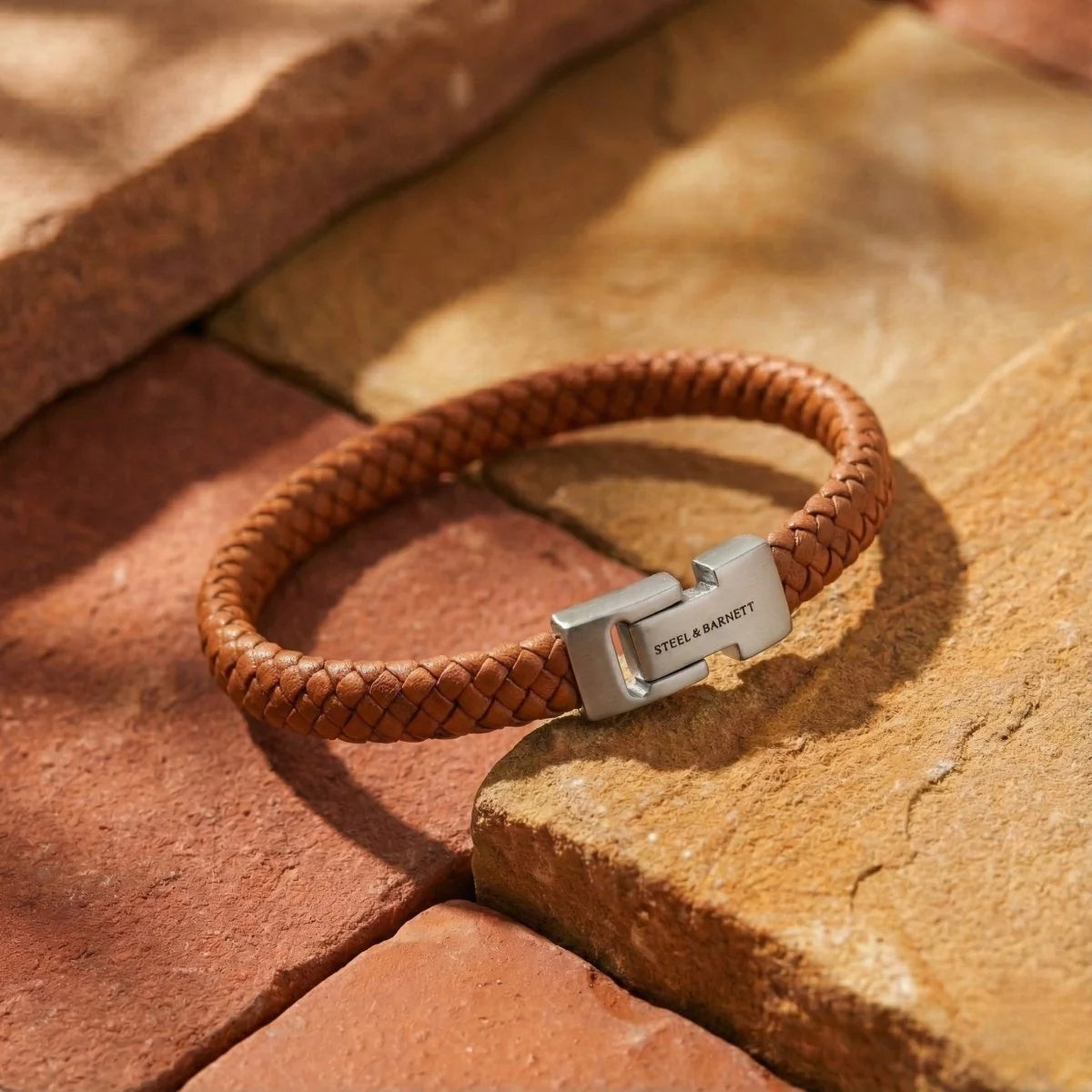 Leather Bracelet Archie Peanut M