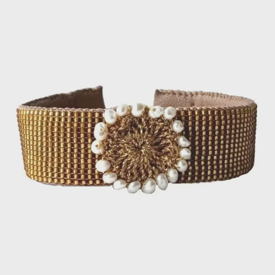 Armband Gold Bamboo