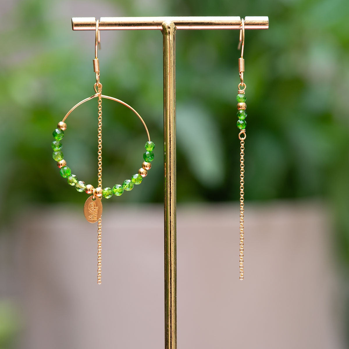 Asymmetrische Oorring MP-GDIO Babazou