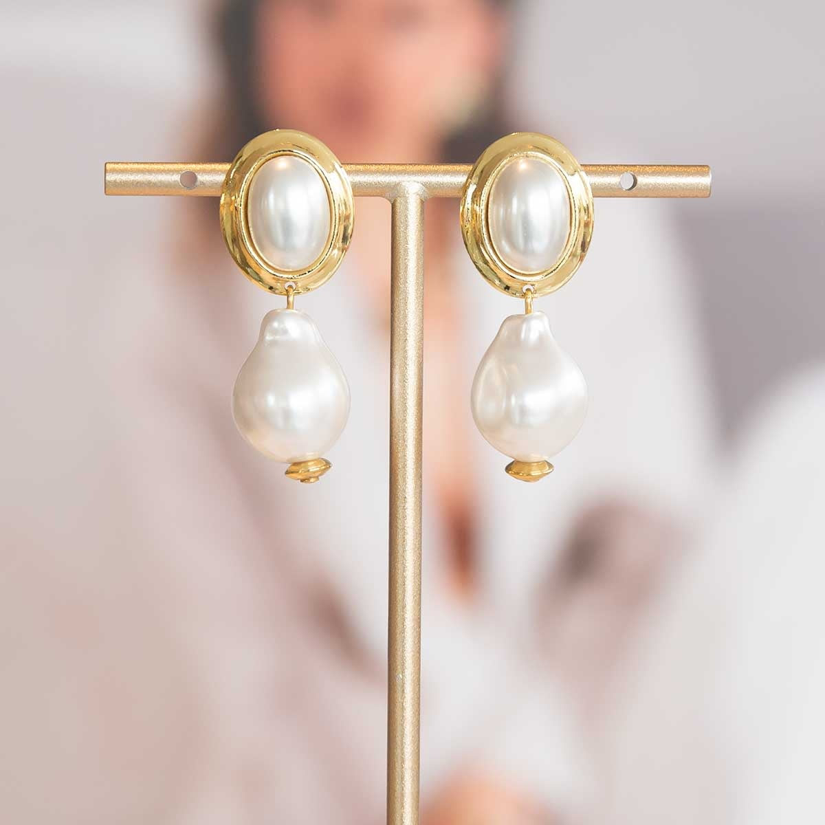 Oorring Cristina Perla
