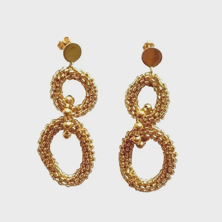 Oorring Sophia Troy Gold