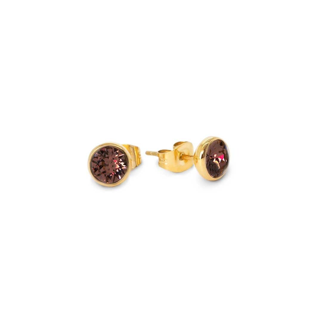 Mabel earring Coffee
