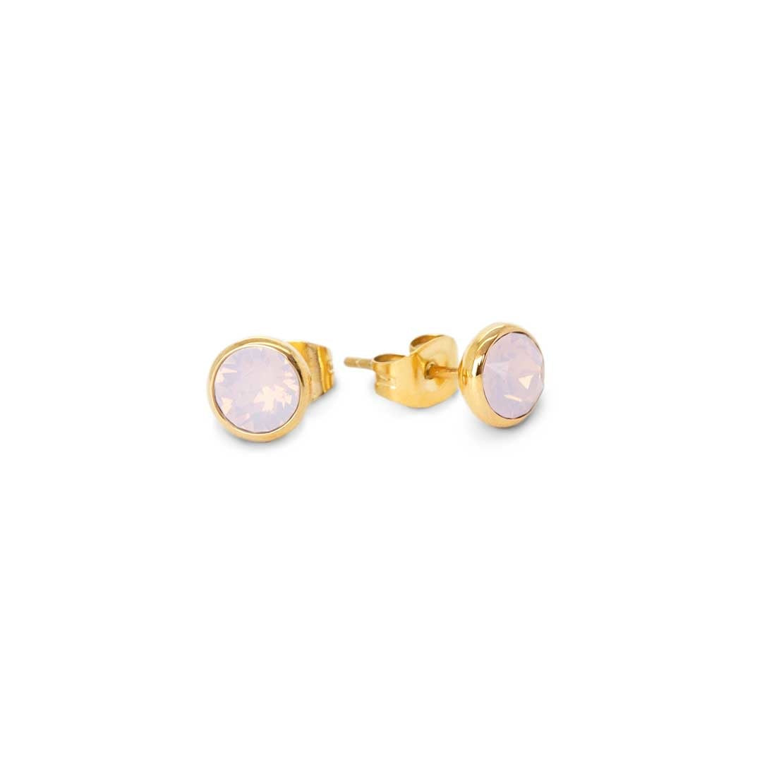 Mabel earring Milk Pink