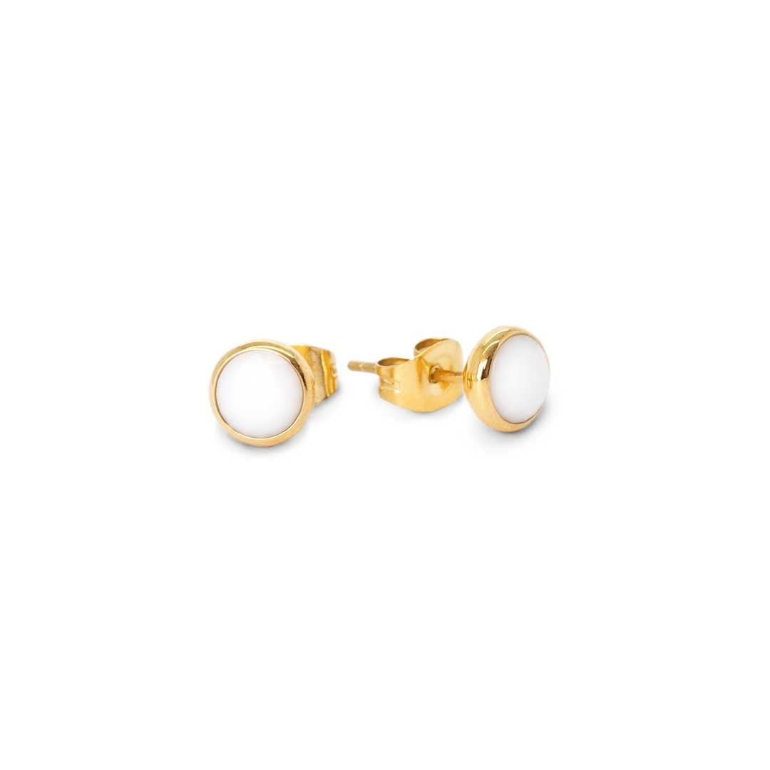 Mabel earring White