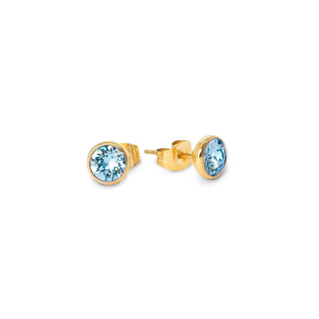 Mabel earring Aquamarine