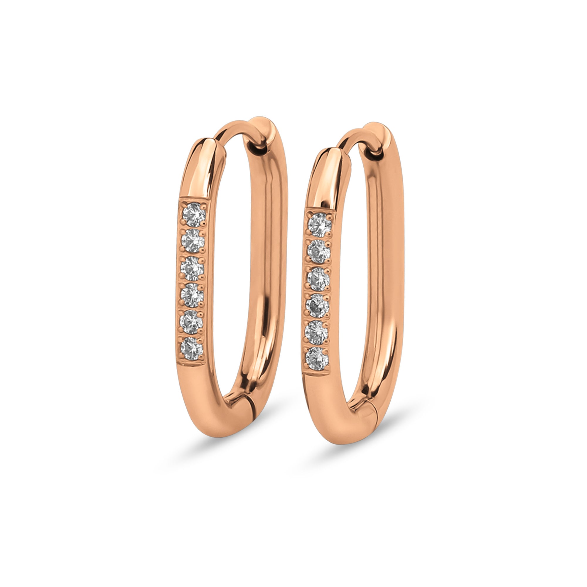 FR Lila cz earring Crystal