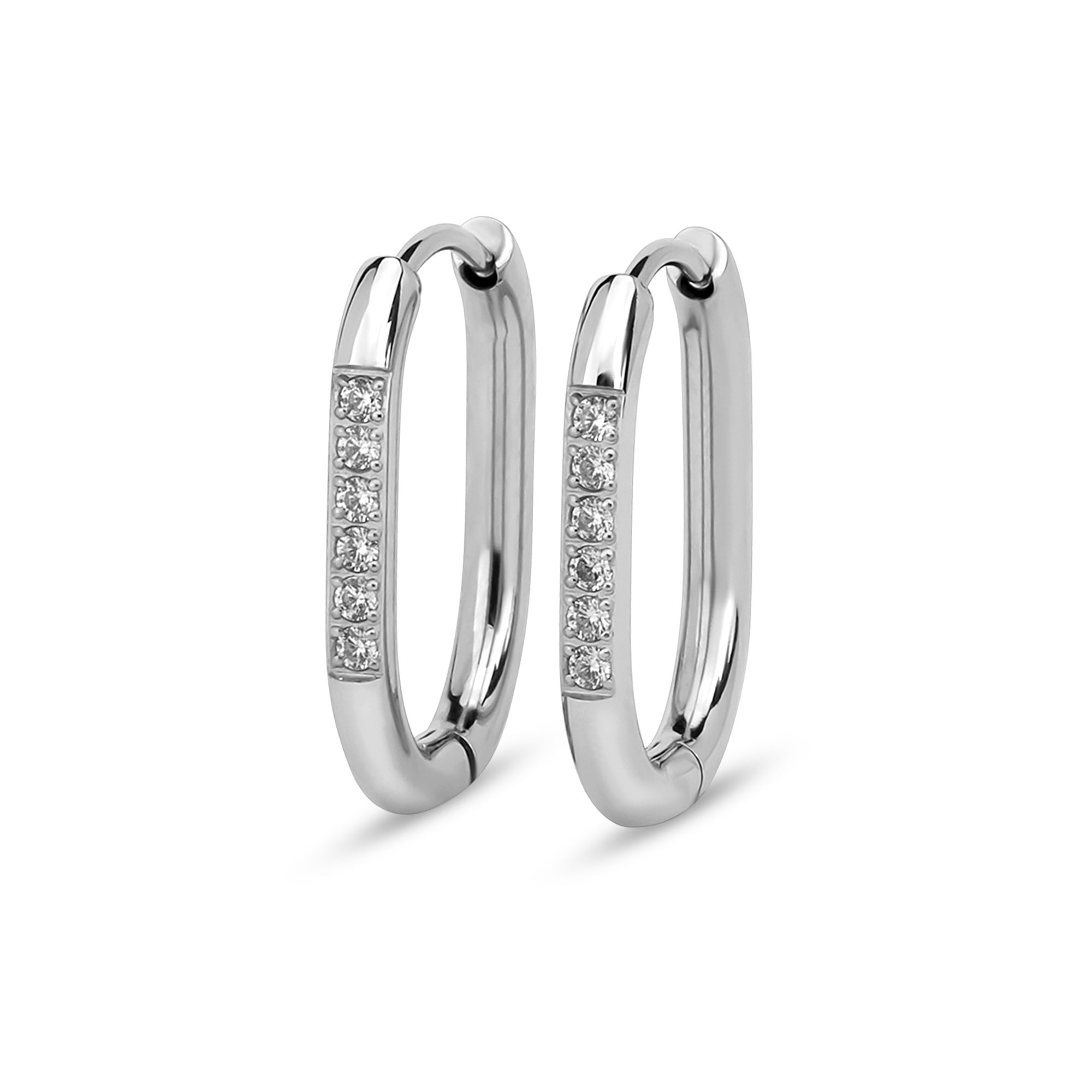 FR Lila cz earring Crystal