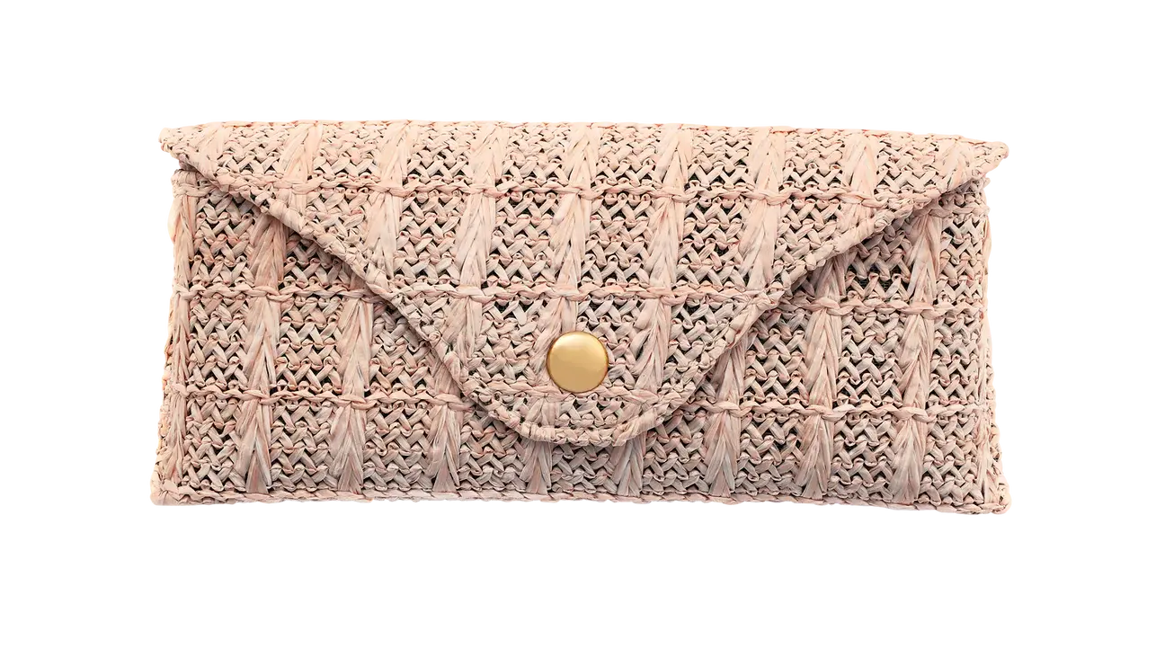 Hardcase Wink Raffia Nude Peach