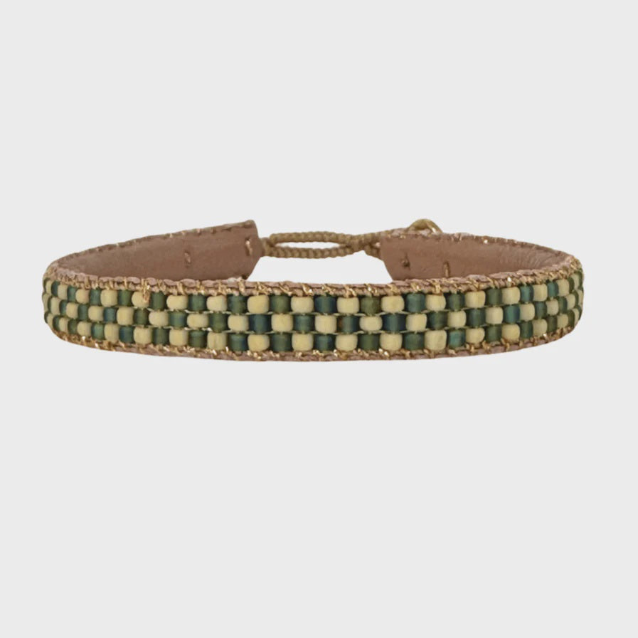 Armband Raindrop Bamboo Green