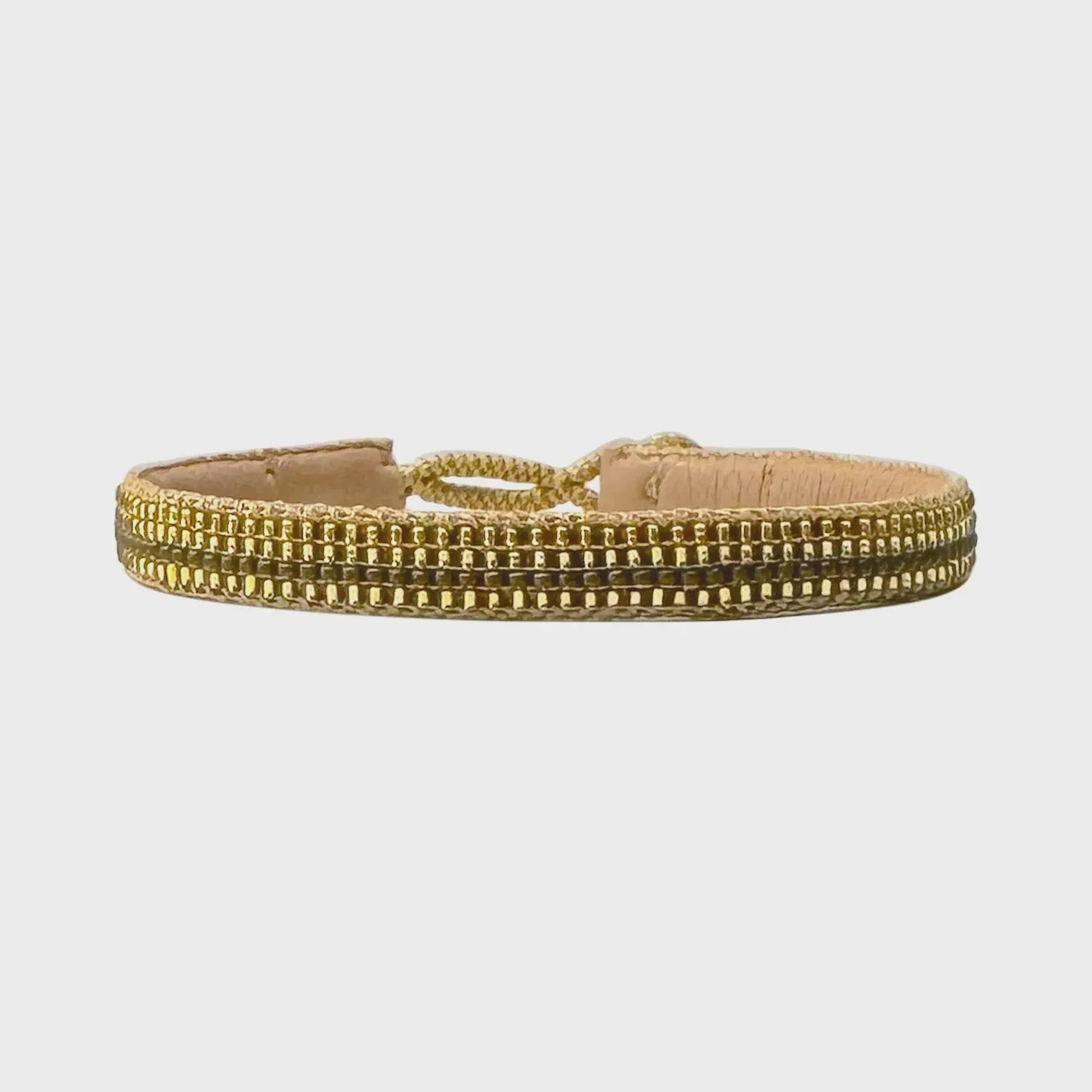 Armband Gold Stripe Bronze