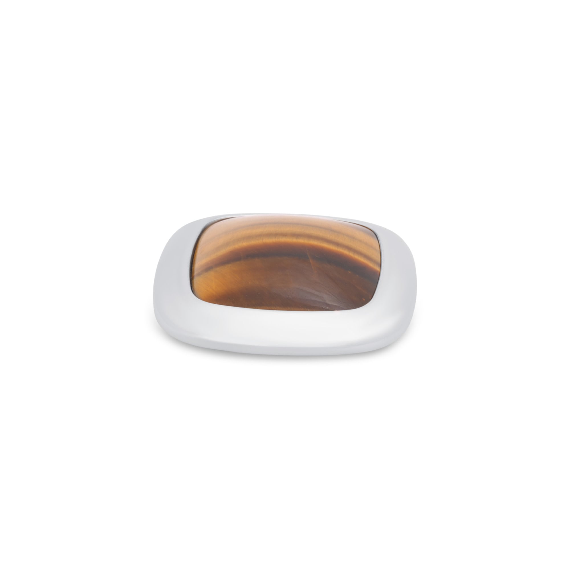KO Gem square L Tiger eye