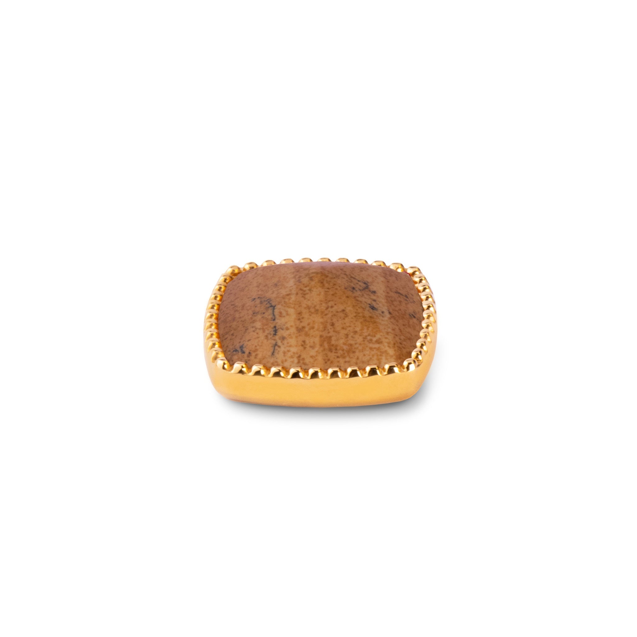 Kosmic Bali square gem Picture jasper