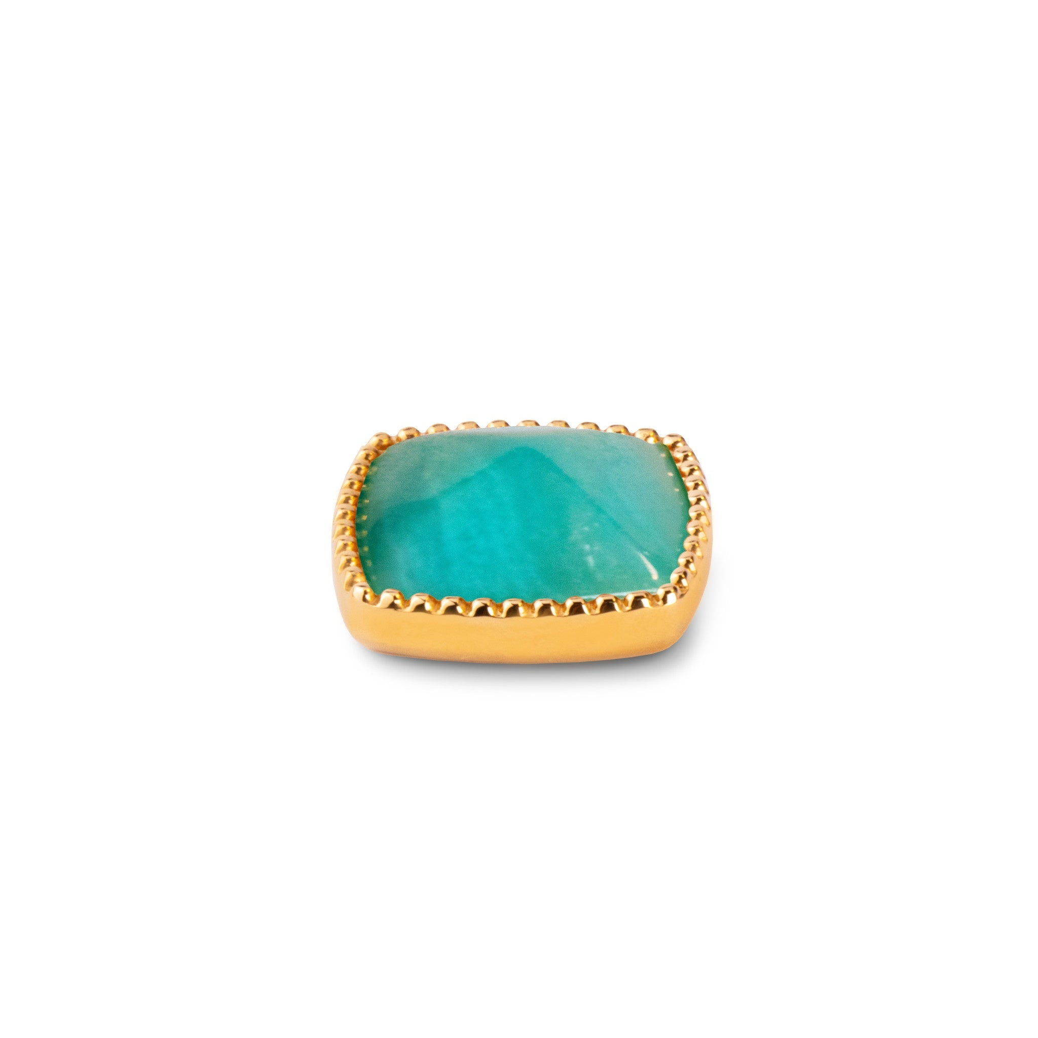 Kosmic Bali square gem Amazonite