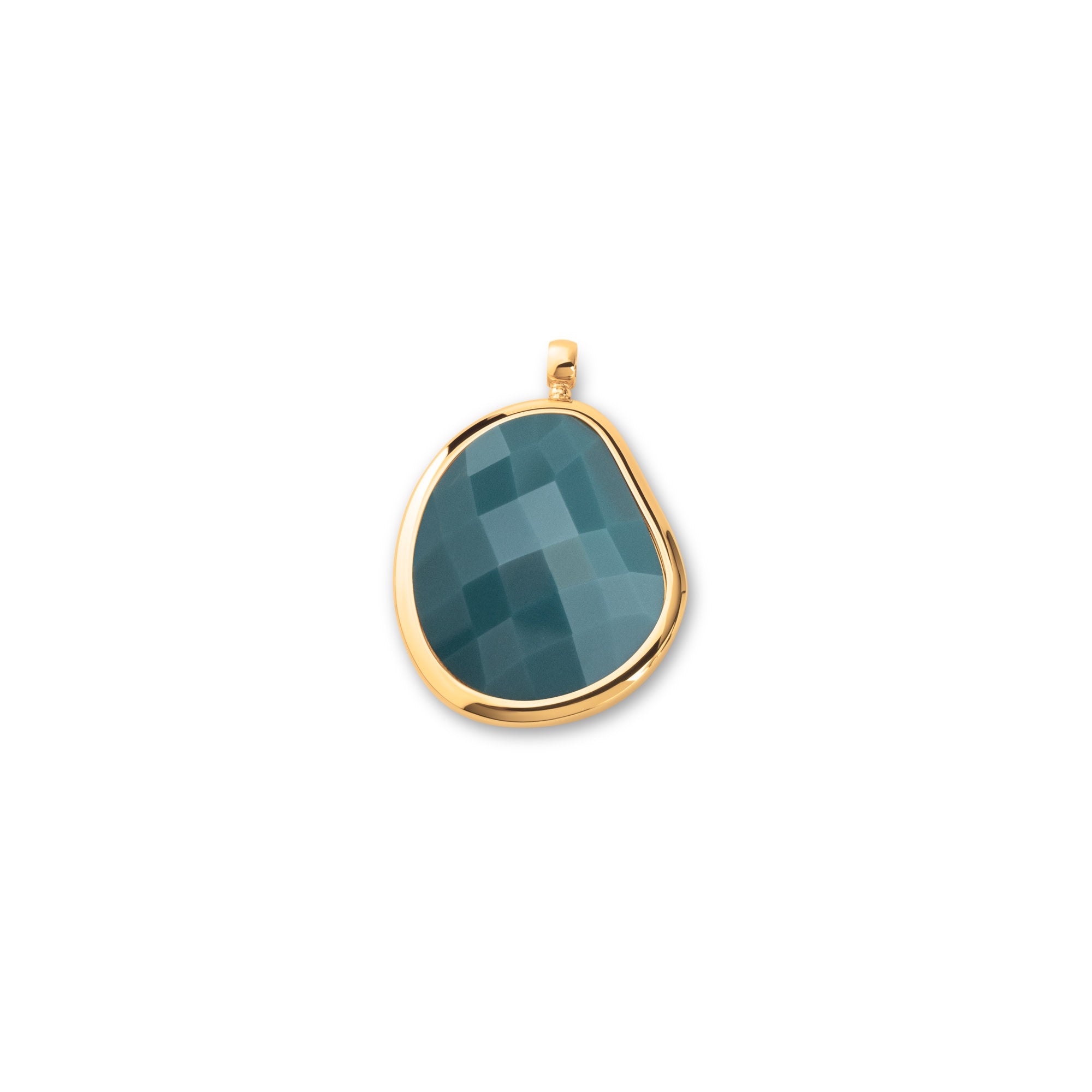 KO Shaped facet Retro Blue