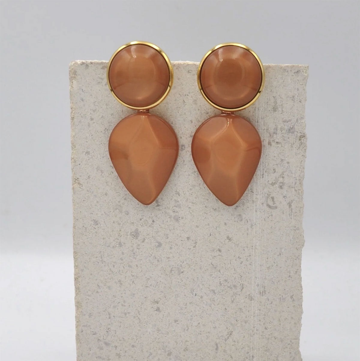 Oorring Luméette Caramel