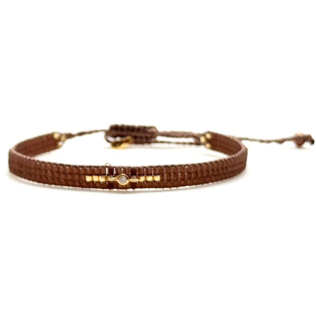 Armband Coralie Woods Brown