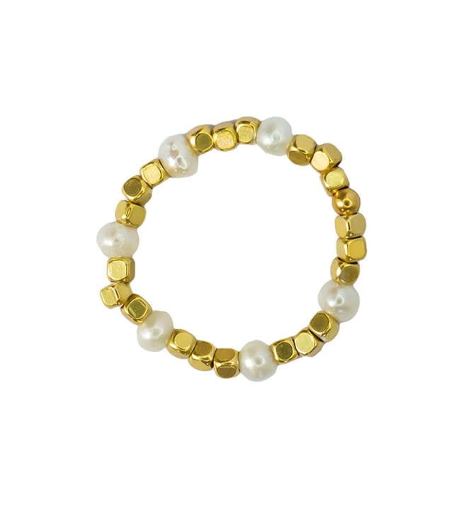 Ring Bold Pearl RU05