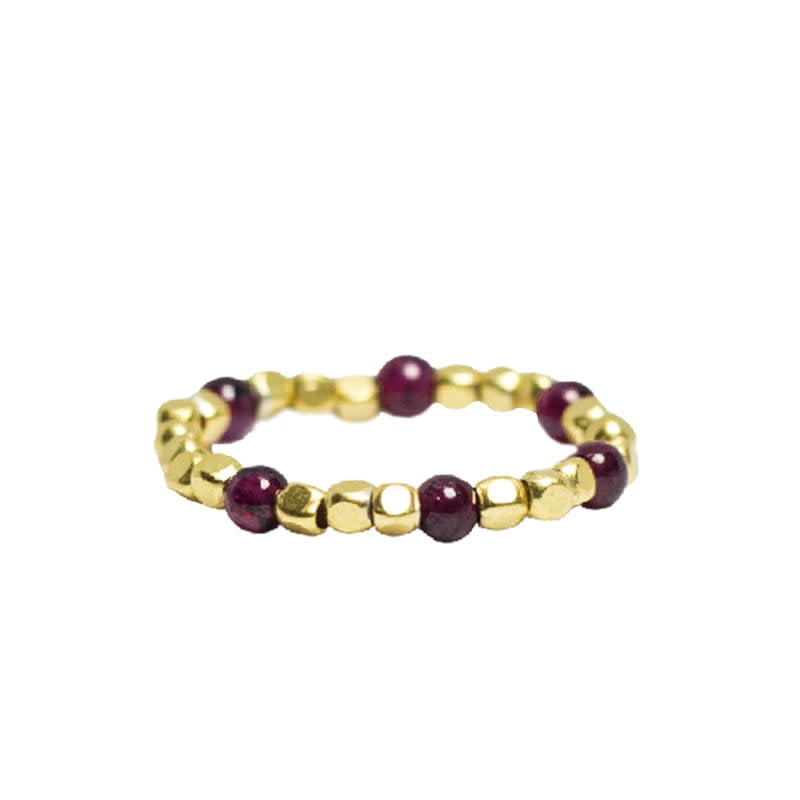 Ring Bold Garnet