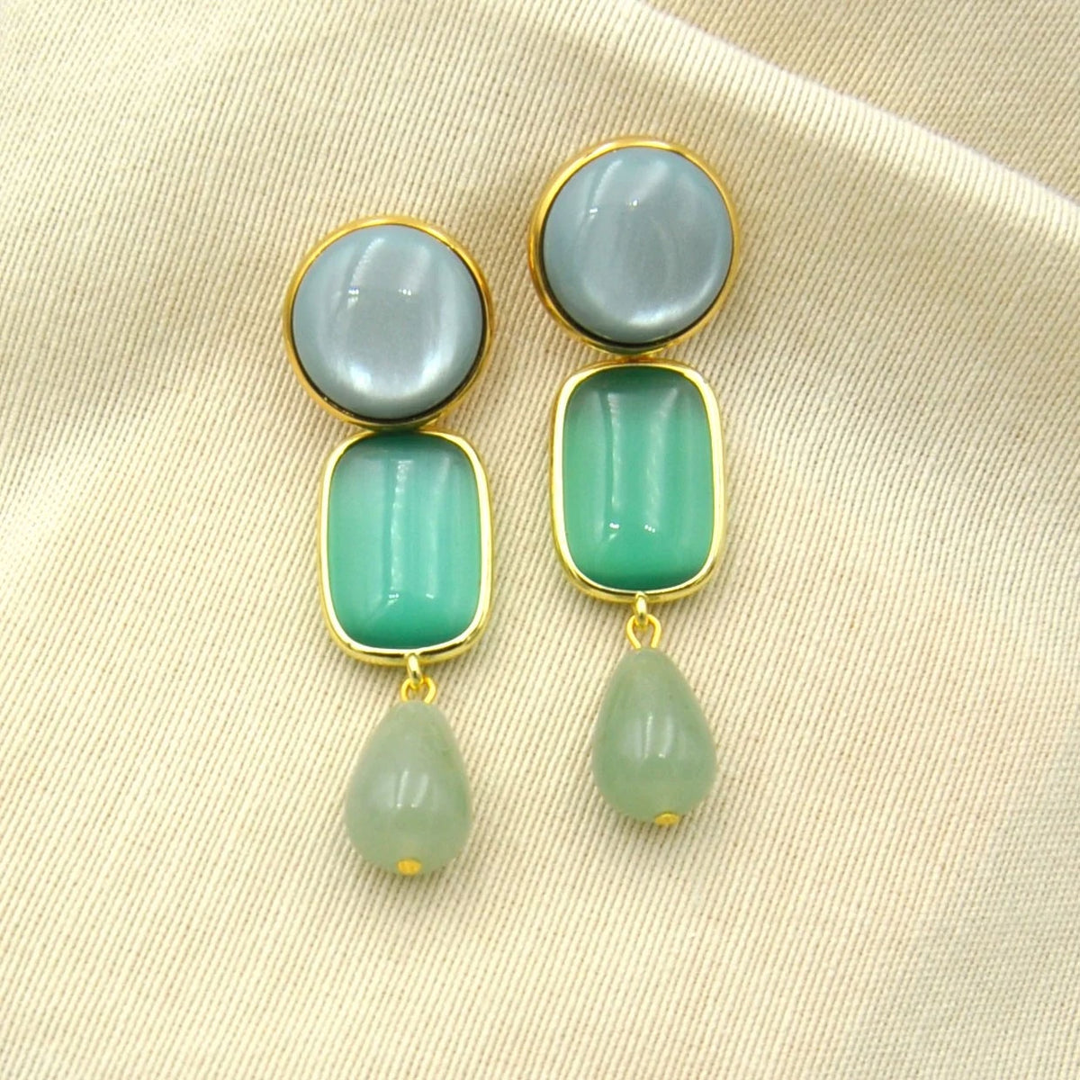 Oorring Soléa Aqua