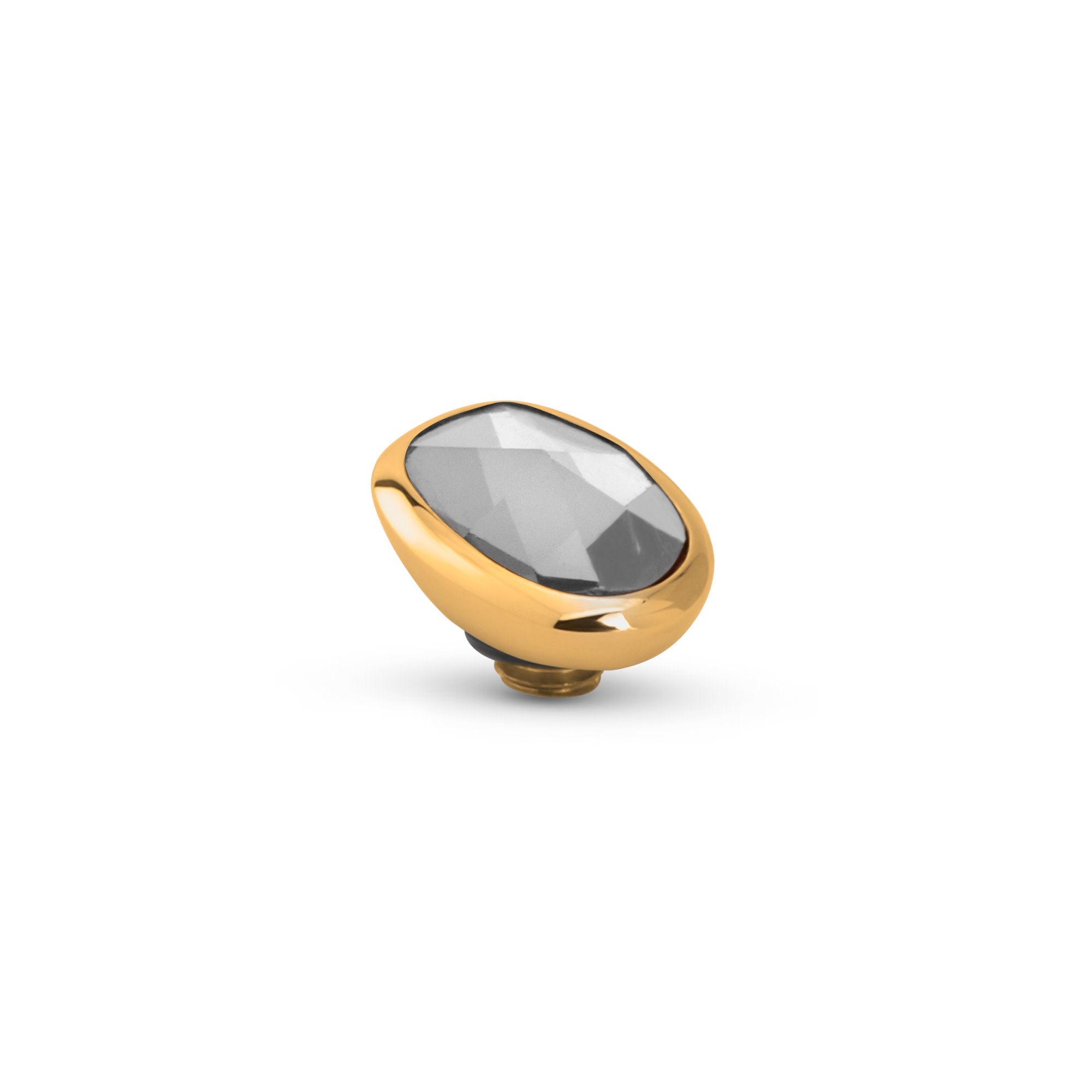 TW Cloudy oval steentje