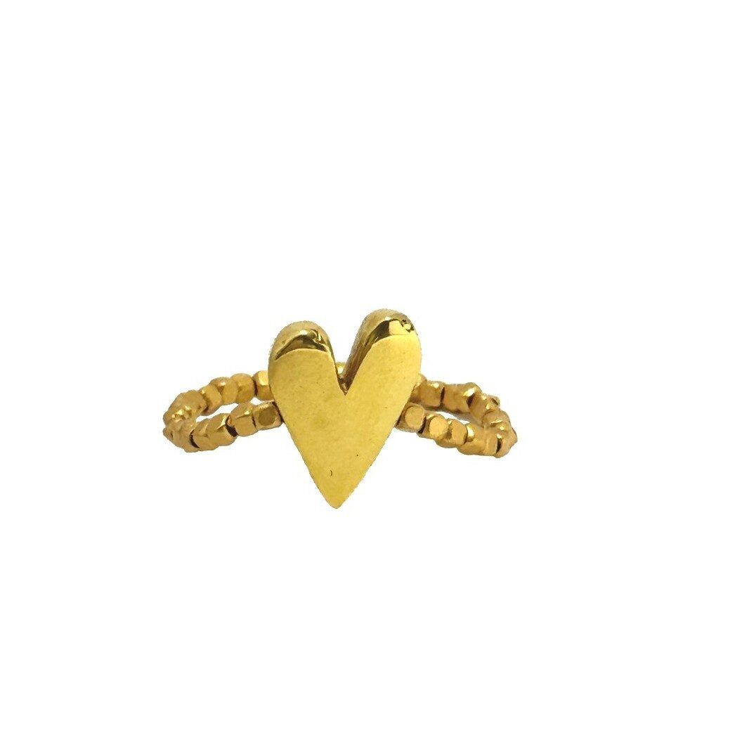 Ring Peggy 1 Heart / Ring Sweet Heart Gold