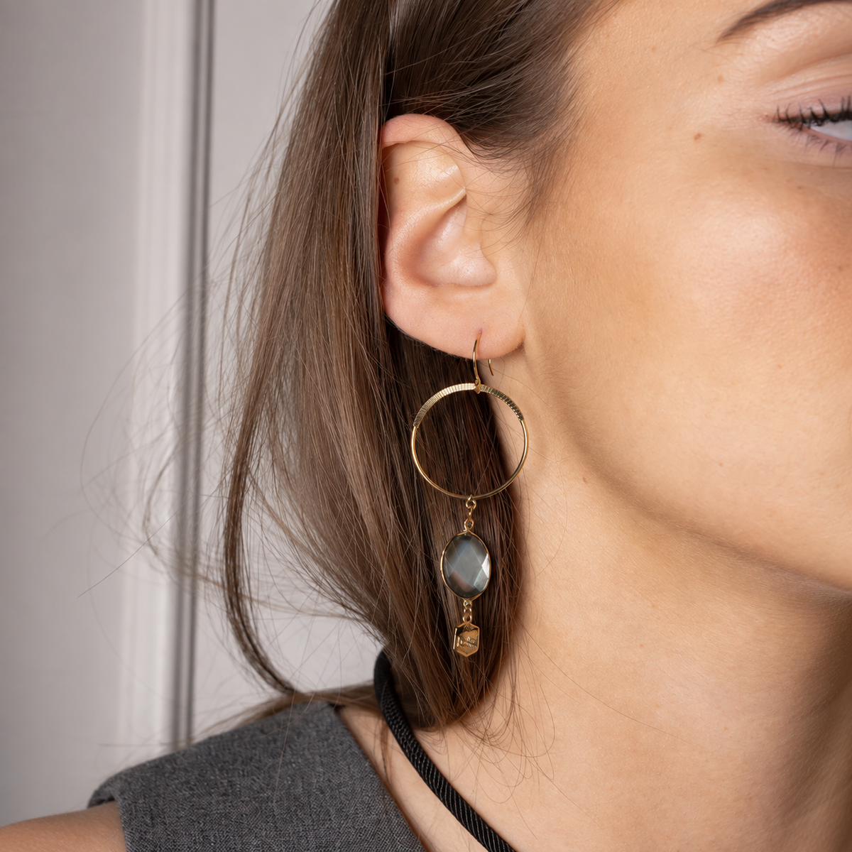 Boucle d'oreille UMA-E1-GNA