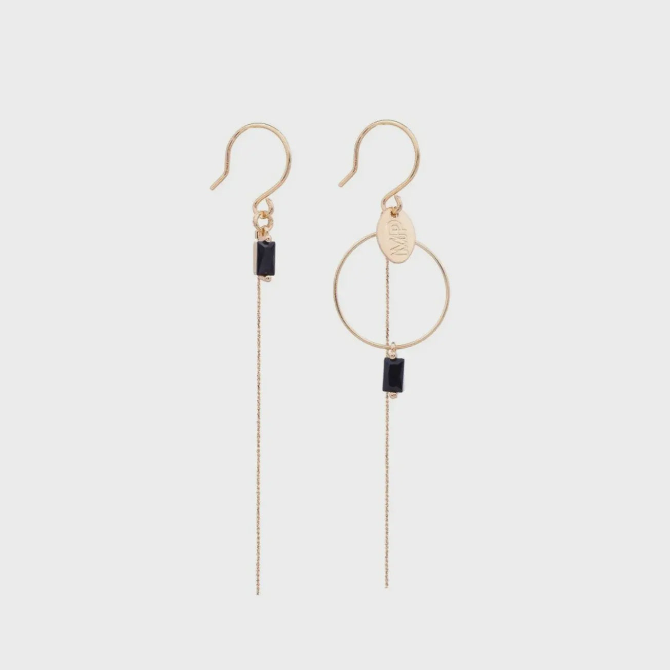 Asymmetrische Oorring VENUS-E-GB Babazou