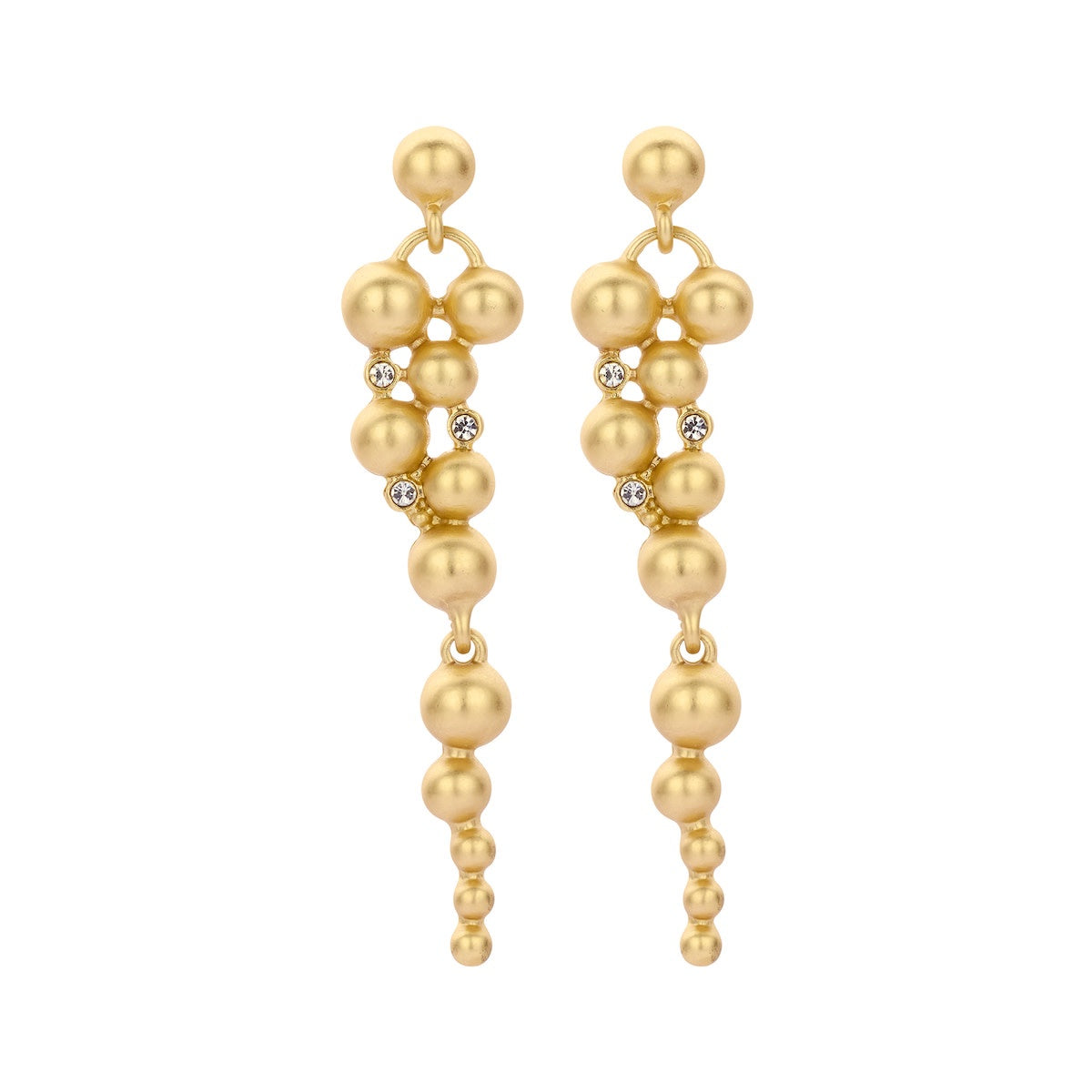 Boucle d'oreille XOB55 Or Mat